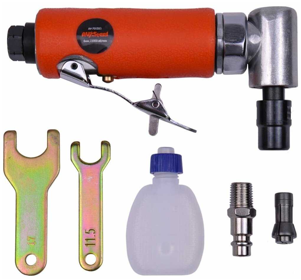 Угловая пневмошлифмашина AVSteel AV-701315 фотография 2