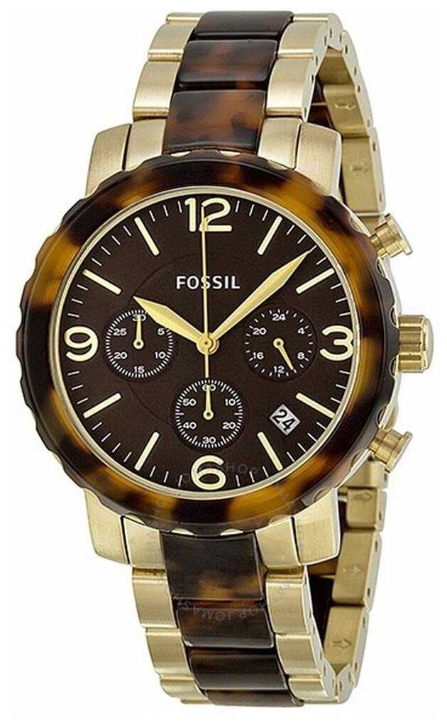 Часы американские наручные женские кварцевые на браслете Fossil JR1382 фотография 5