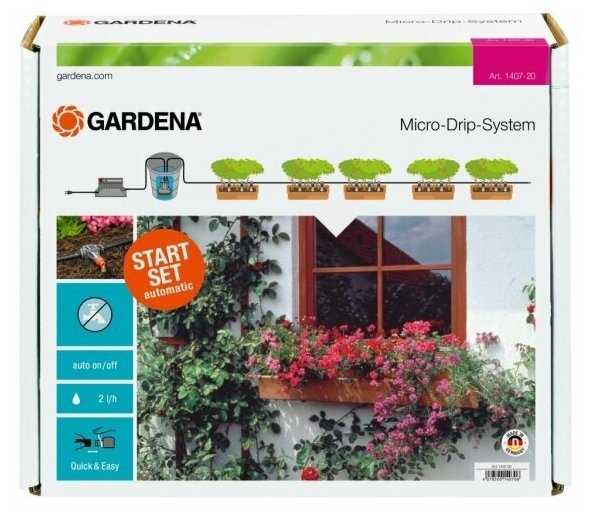 Набор GARDENA Набор капельного полива горшечных растений (1407-20) фотография 5