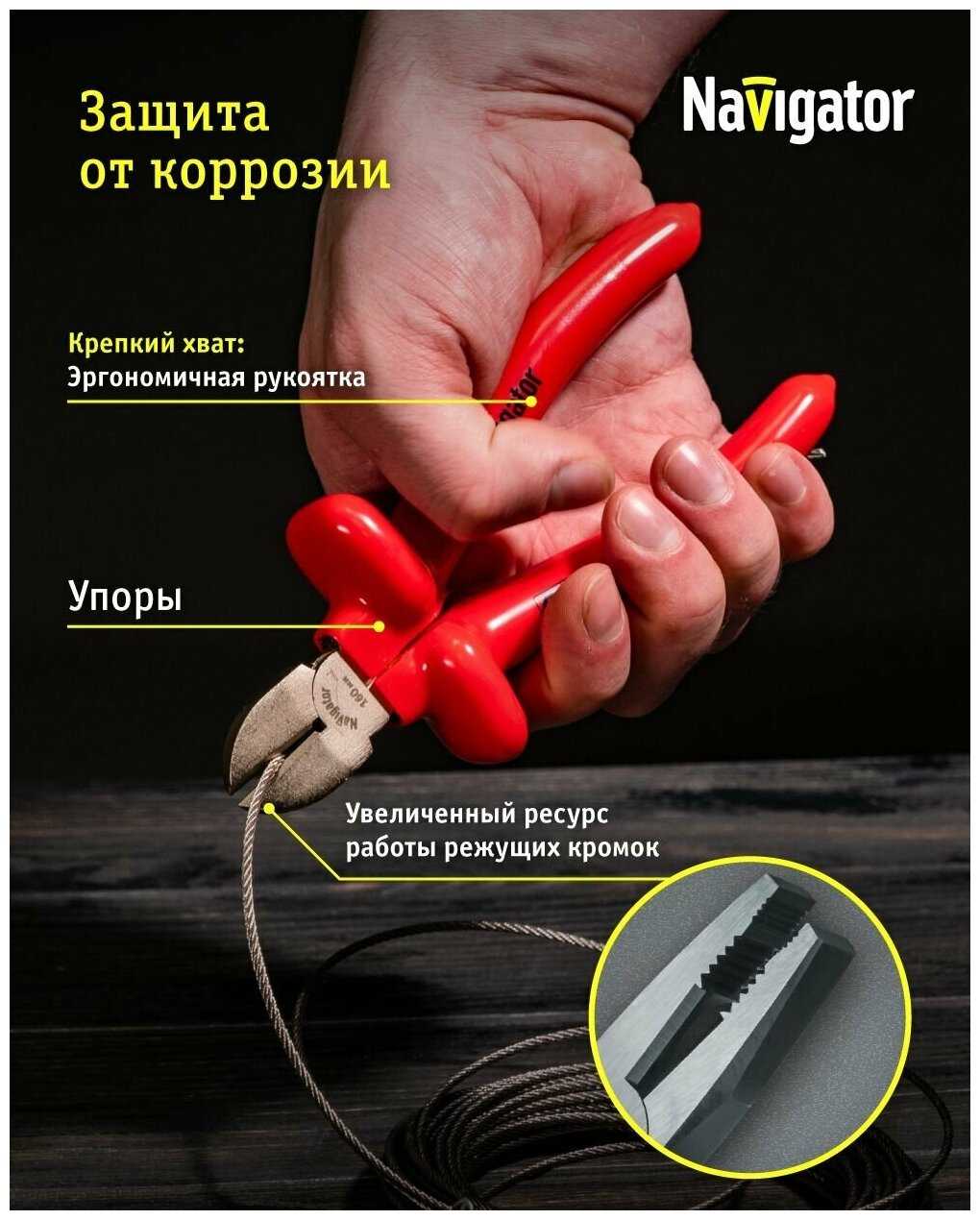 Набор диэлектрического инструмента Navigator Набор диэлектрического инструмента (NHT-Ind02-H7) фотография 8
