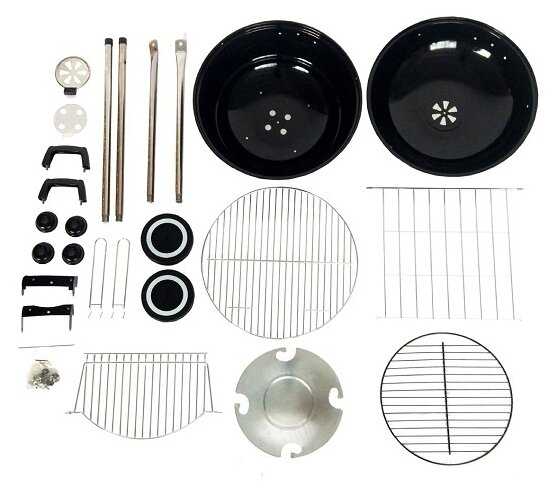 Гриль угольный Green Glade AC18, 46х53х84 см фотография 5