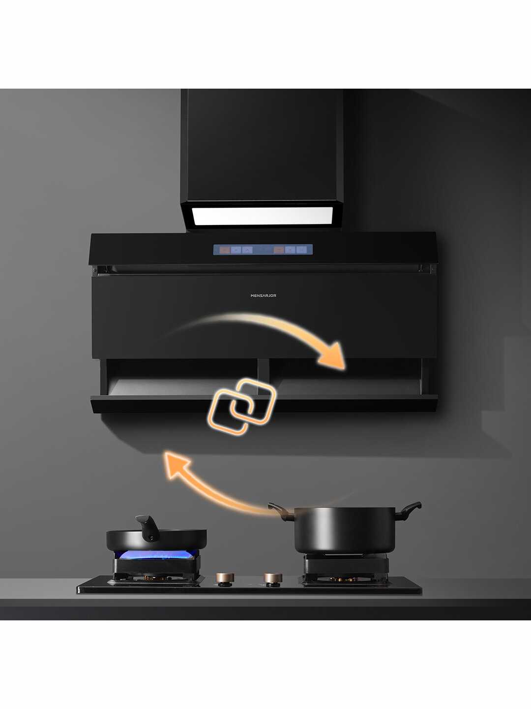 Вытяжка Xiaomi Mensarjor Ultra Thin Range Hood (CXW-300-B01) фотография 2