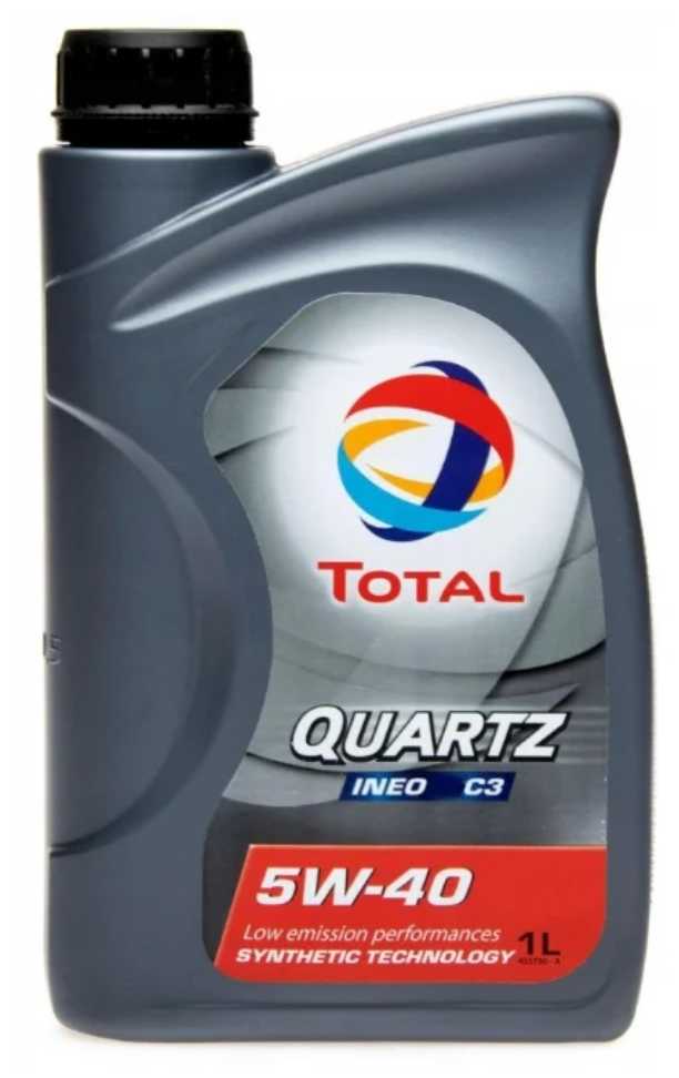 Синтетическое моторное масло TOTAL Quartz Ineo C3 5W-40 фотография 2