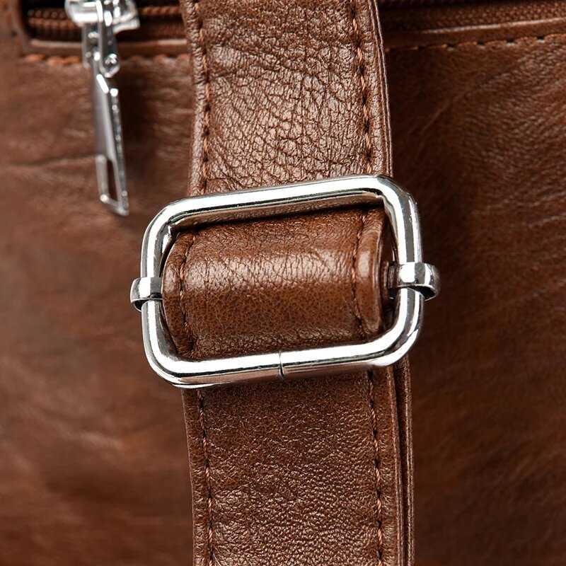 Роскошный женский кожаный рюкзак LANYIBAIGE фотография 14