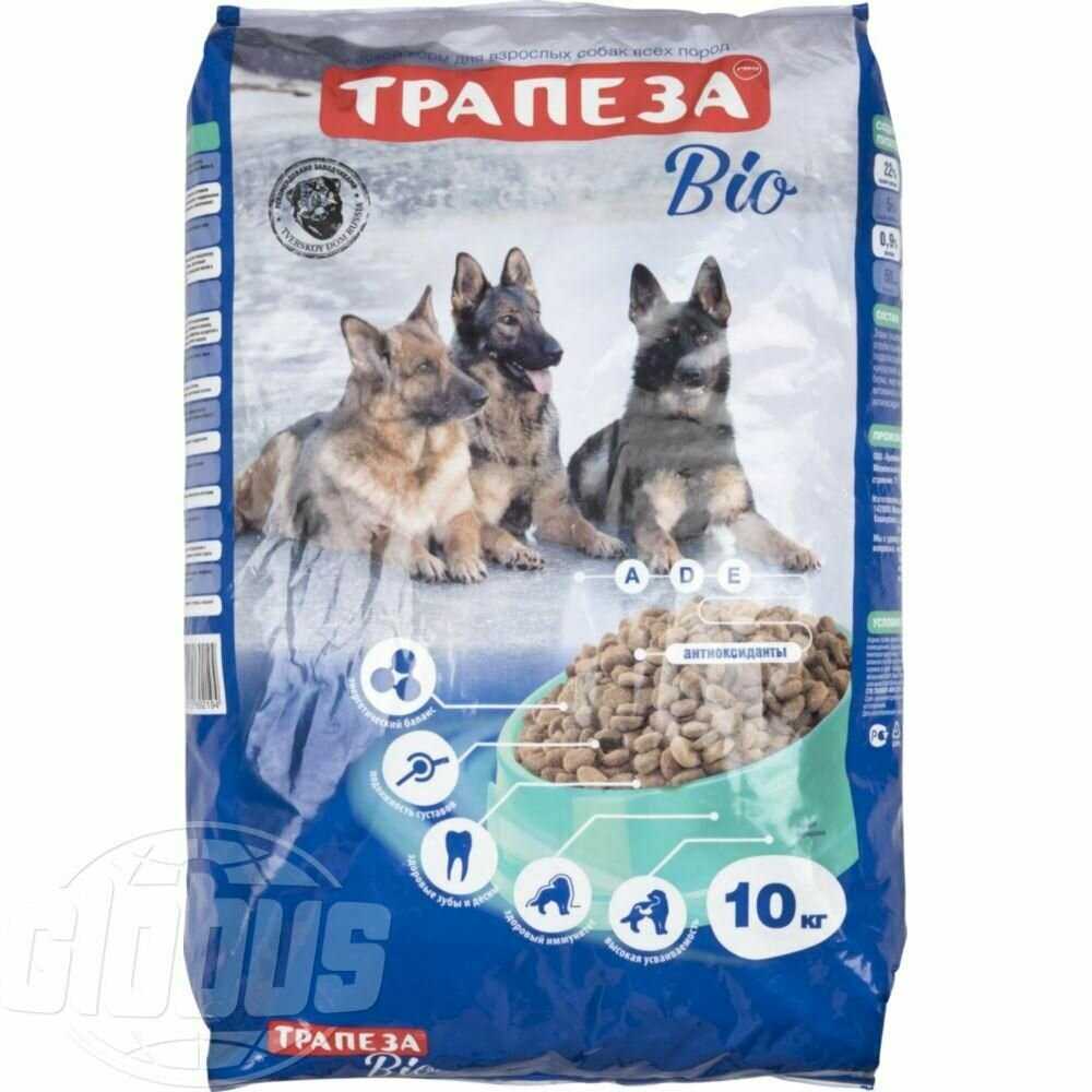 Трапеза Био Сухой корм для взрослых собак всех пород (10 кг) фотография 1
