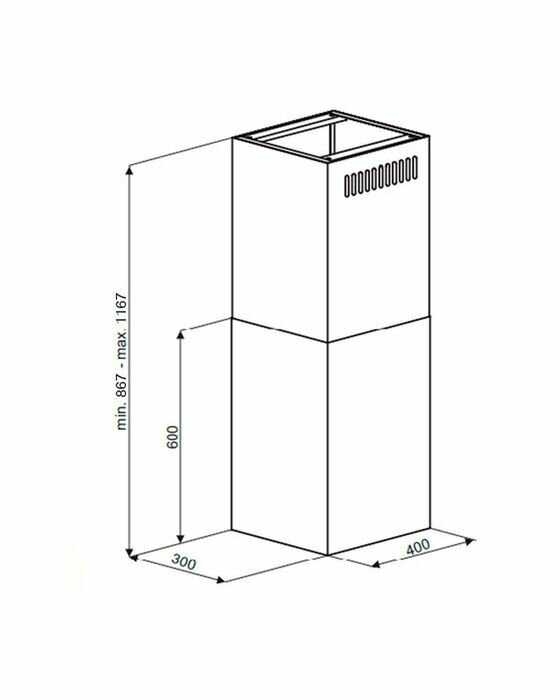 Кухонная вытяжка MAUNFELD Isla 401 фотография 13