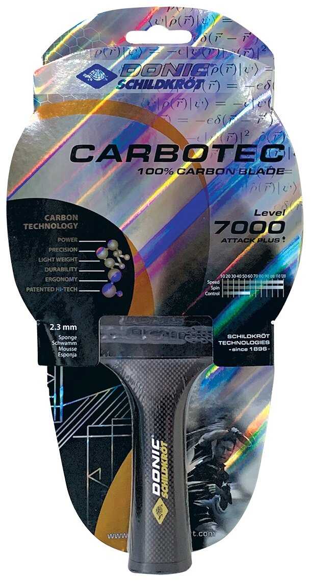Ракетки для настольного тенниса Donic-Schildkroet Carbotec 7000 фотография 1