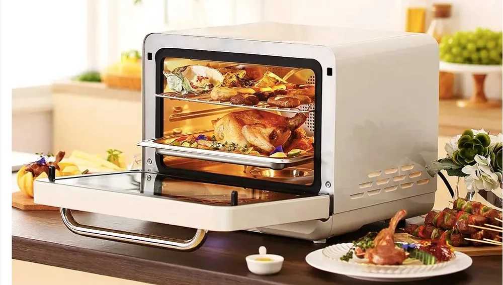 Портативный духовой шкаф Xiaomi Qcooker Smart Steam Electric Oven 20L (CL-ZK201Y) фотография 19