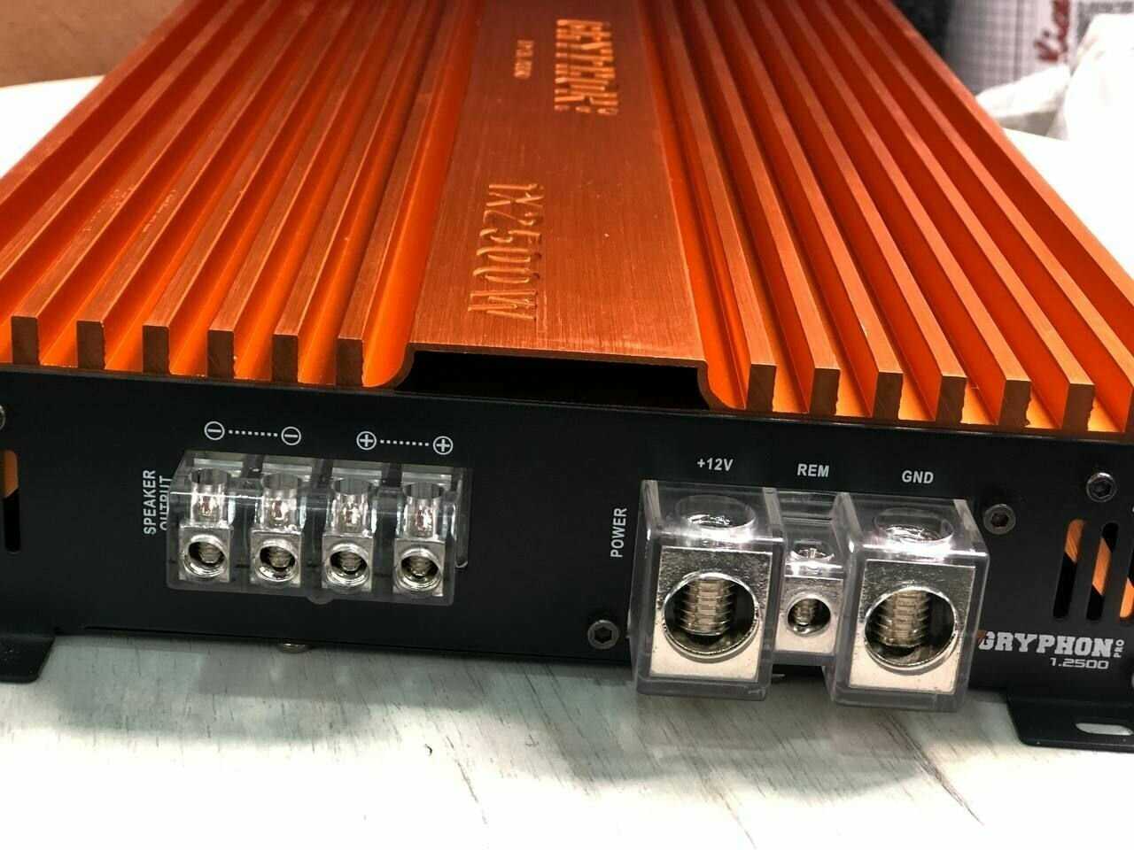 Автомобильный усилитель DL Audio Gryphon Pro 1.2500 V.2 фотография 8