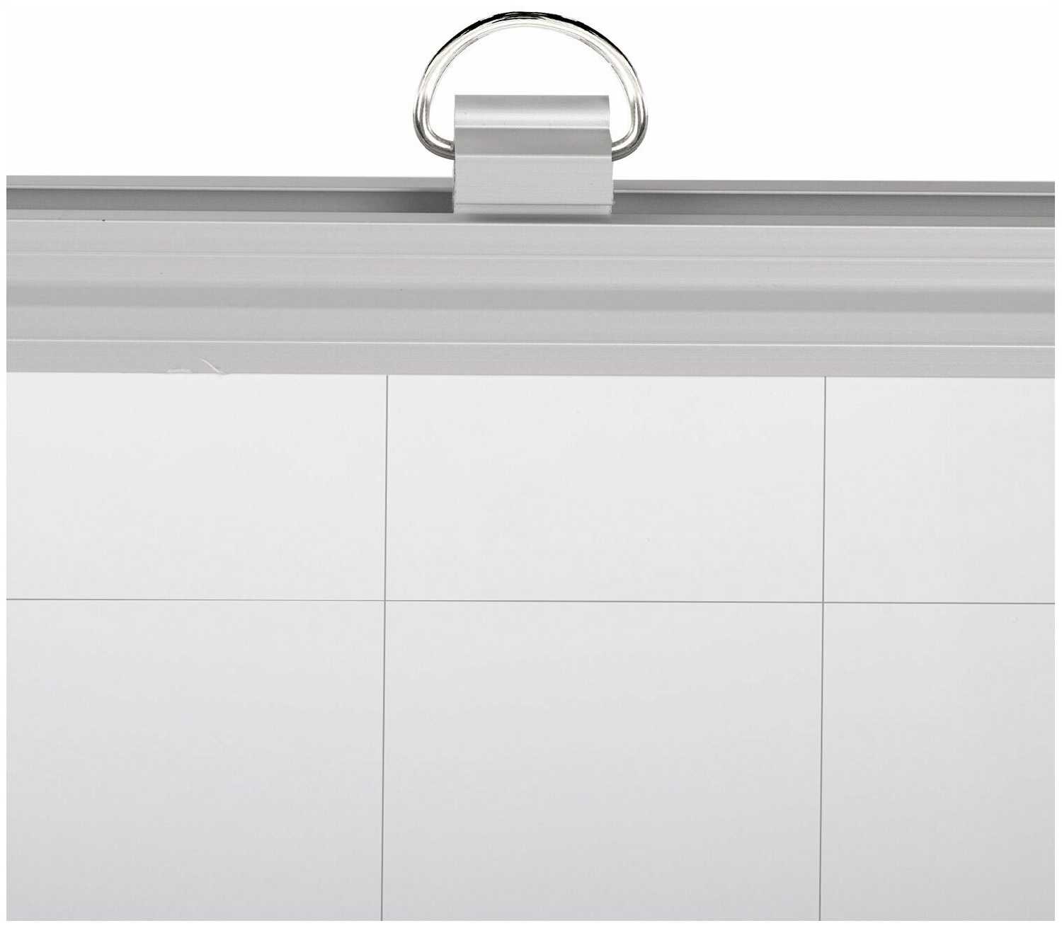 Доска магнитно-маркерная В клетку (60х90см), алюминиевая рамка, BRAUBERG Extra, 237563 фотография 9
