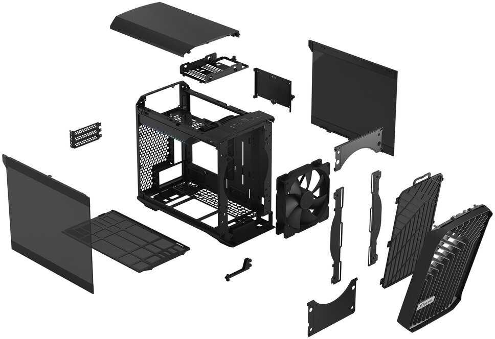 Компьютерный корпус Fractal Design Torrent Nano (FD-C-TOR1N-01) фотография 1