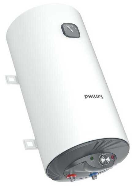 Водонагреватель электрический накопительный PHILIPS серии UltraHeat Round, AWH1603/51(100DA), белый фотография 2