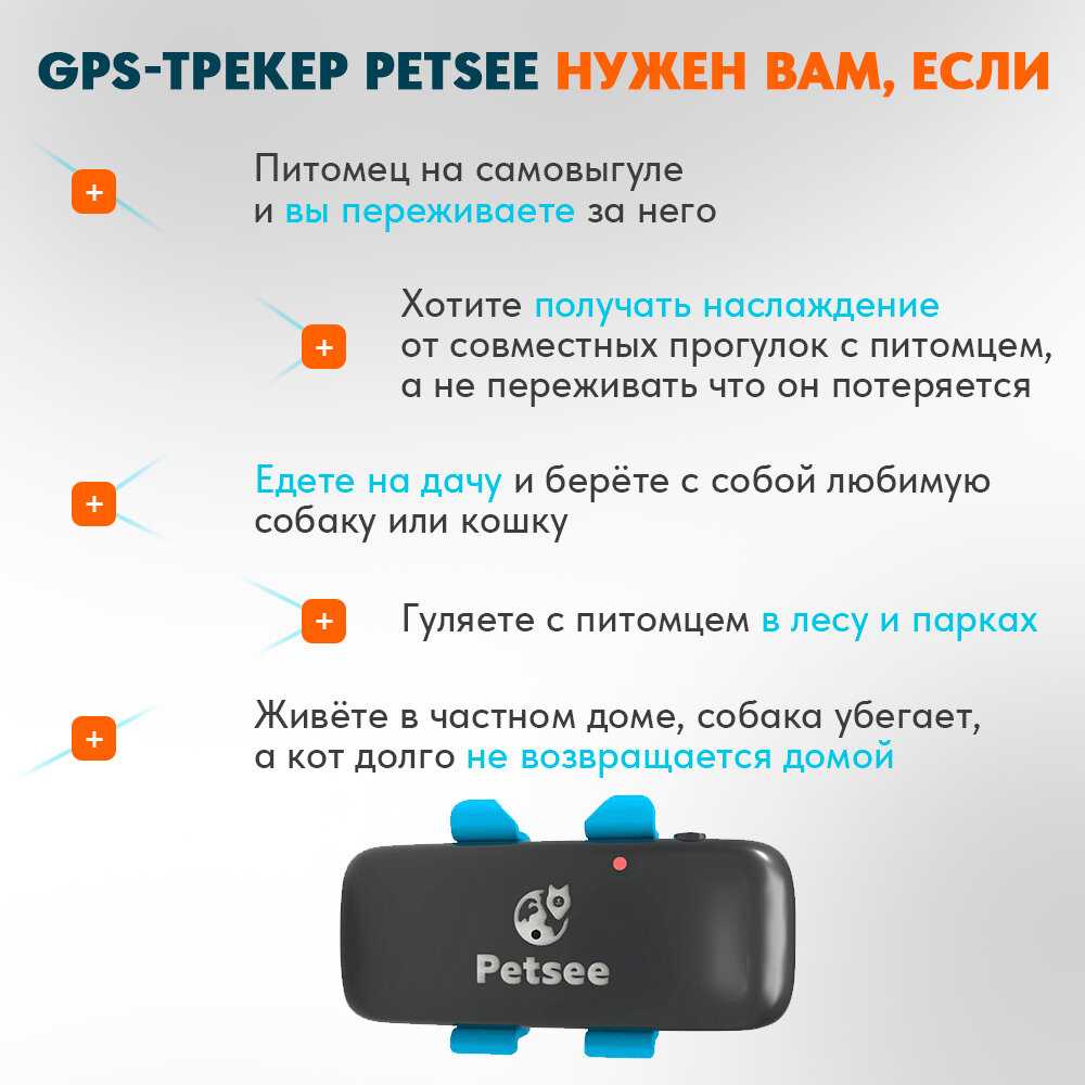 GPS трекер Petsee Petsee 4G Dogs фотография 1