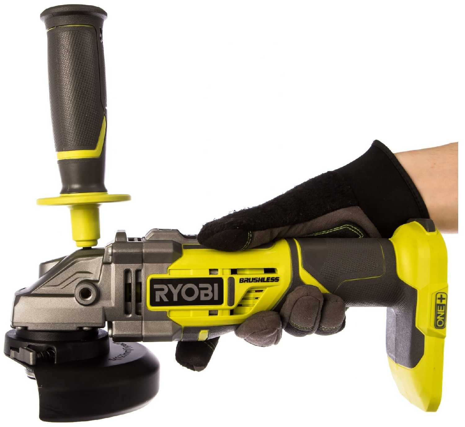 Аккумуляторная УШМ RYOBI R18AG7-0 (5133002852) фотография 4