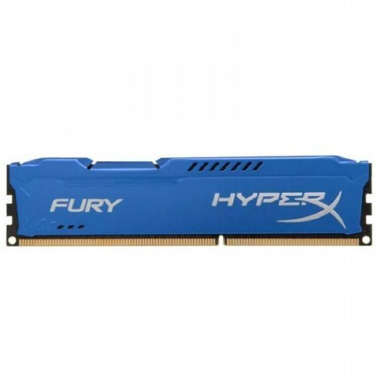 Оперативная память HyperX Fury 4 ГБ DDR3 DIMM CL10 (HX316C10F/4) фотография 16