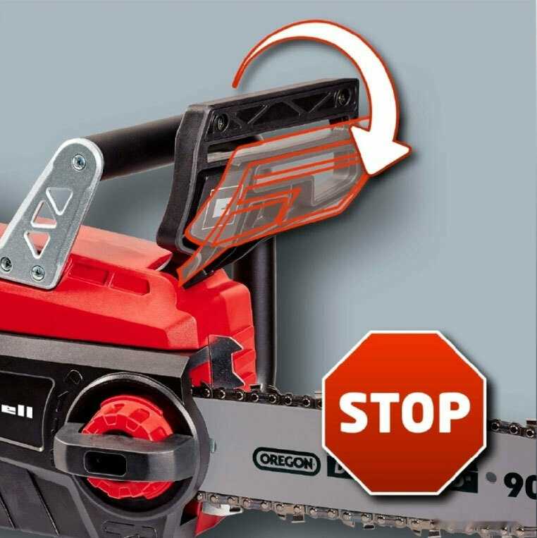 Аккумуляторная цепная пила Einhell PXC GE-LC 18 Li-Solo (4501761) фотография 10