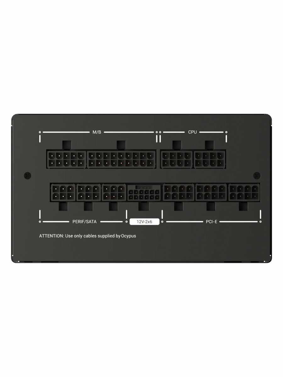 Блок питания Ocypus Iota P1000 [APFC, full modular, JP capacitors, 80+ Gold] фотография 7