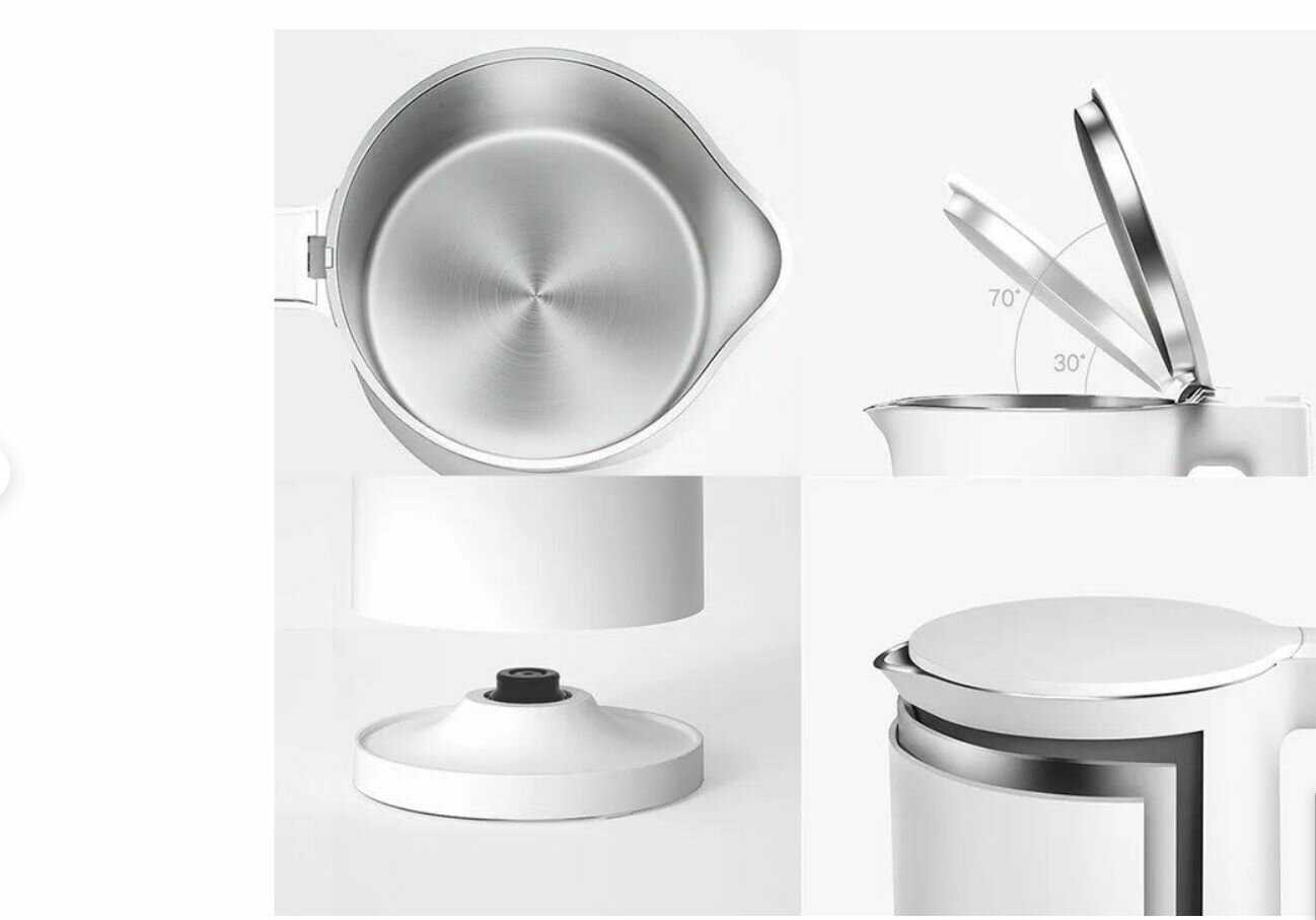 Чайник электрический Xiaomi Mijia Smart Kettle Bluetooth 2 фотография 7