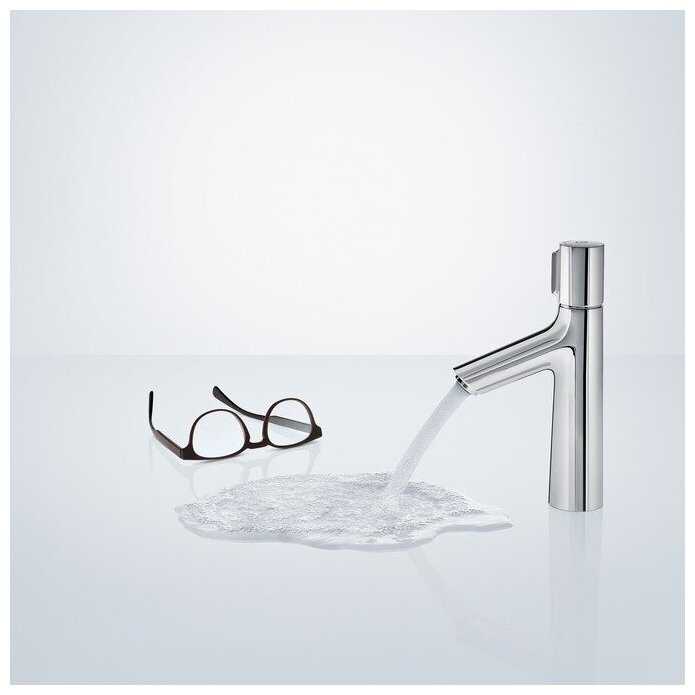 Смеситель для раковины (умывальника) hansgrohe Talis Select S 72043000, нажимной фотография 10