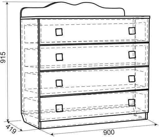 Комод Фэнтези фотография 3