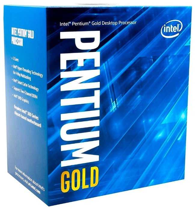 Процессор Intel Pentium Gold G5400 фотография 1