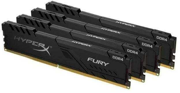 Оперативная память HyperX Fury 16 ГБ DDR4 DIMM CL16 (HX432C16FB3/16) фотография 11