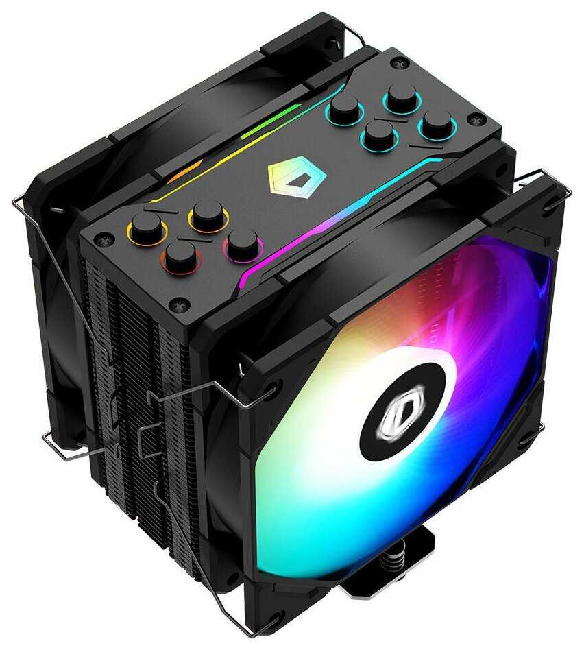 Кулер для процессора ID-COOLING SE-224-XT ARGB DUET черный/ARGB фотография 5