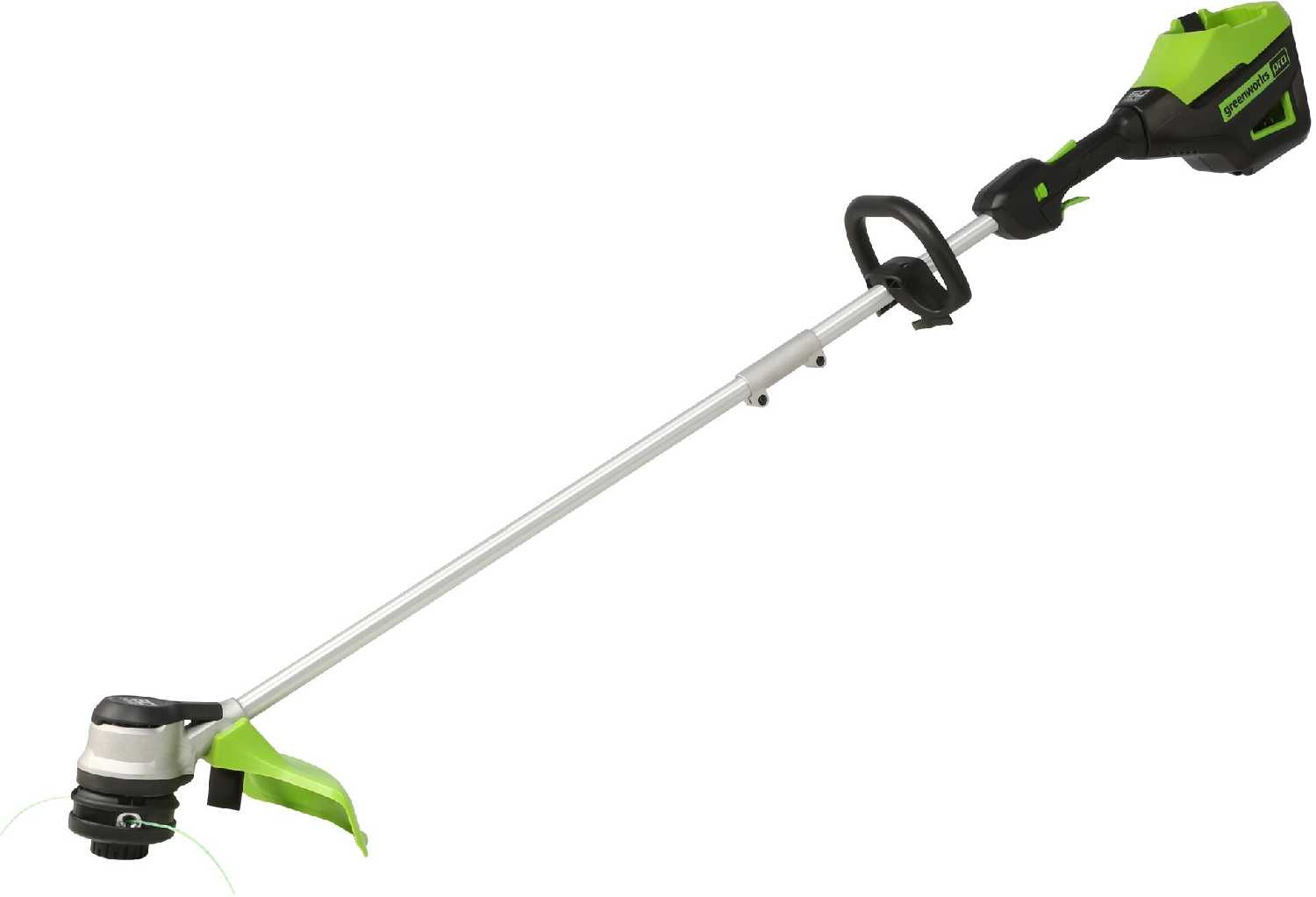 Триммер Greenworks GD60LTK4, 60V, бесщеточный, с АКБ 4Ач и ЗУ фотография 13