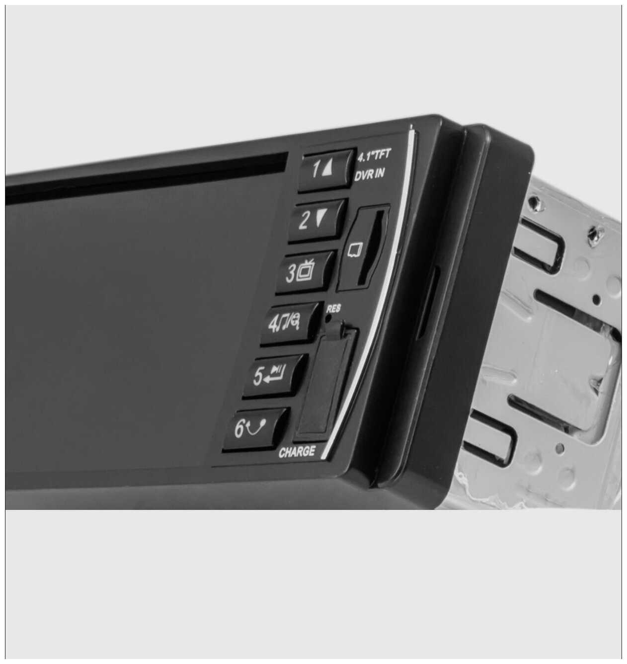 Автомагнитола с камерой и экраном (bluetooth, USB, AUX, SD) Podofo-P4032 фотография 2