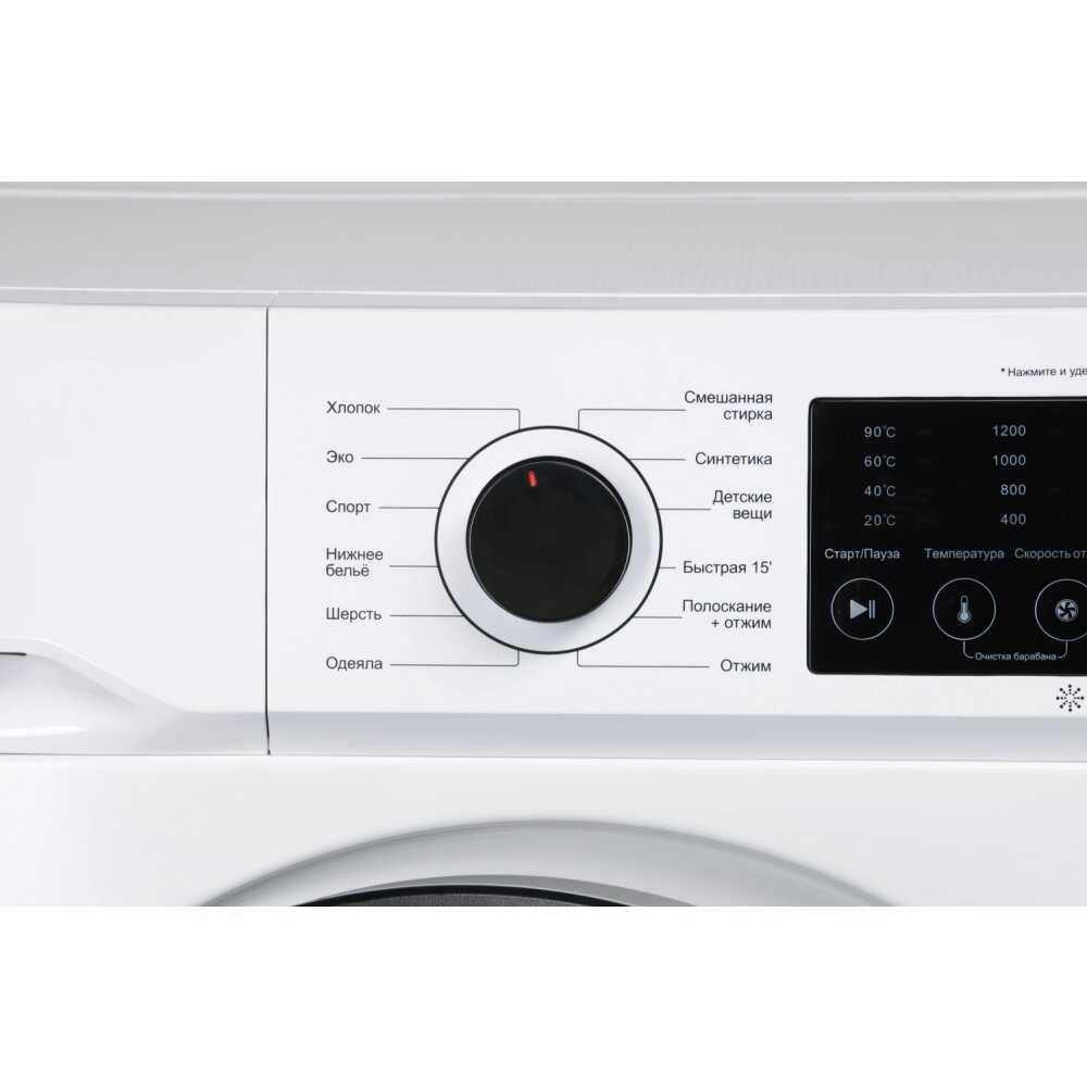 Стиральная машина NORDFROST i-DDQ4 8120 W (8120) фотография 3
