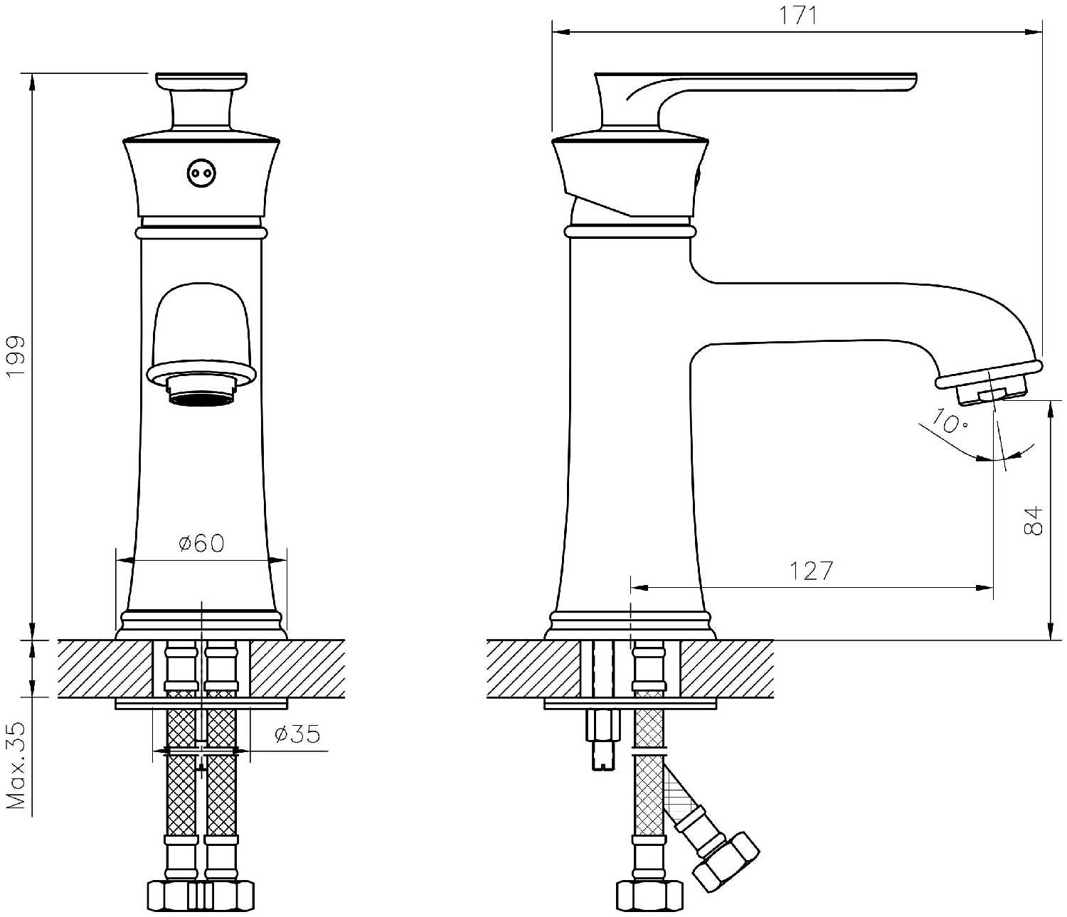 Смеситель Rush FLG0835-1 фотография 1