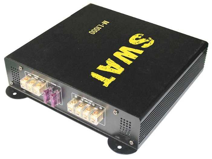 Автомобильный усилитель SWAT M-1.1000 фотография 1