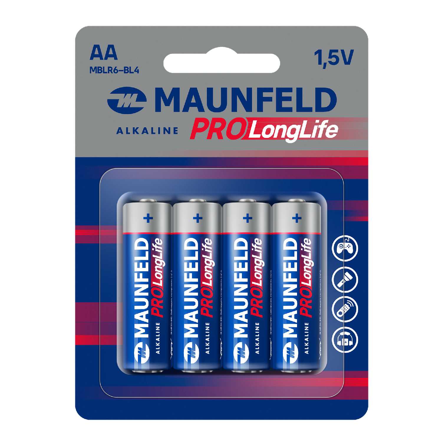 Батарейки MAUNFELD PRO Long Life Alkaline AA (MBLR6-BL4) фотография 9