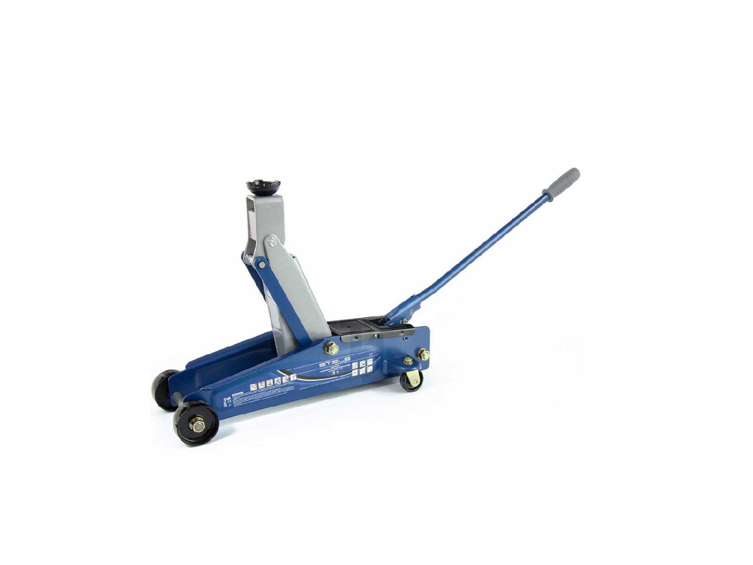 Домкрат подкатной гидравлический Stels Домкрат подкатной гидравлический для мототехники (51134) фотография 4