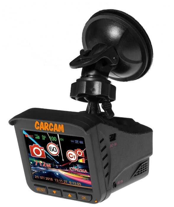 Видеорегистратор с радар-детектором CARCAM COMBO 5 LITE (без карты памяти), ГЛОНАСС фотография 4