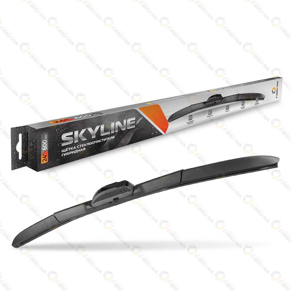 щетка стеклоочистителя SKYLINE гибридная (550 мм) фотография 6