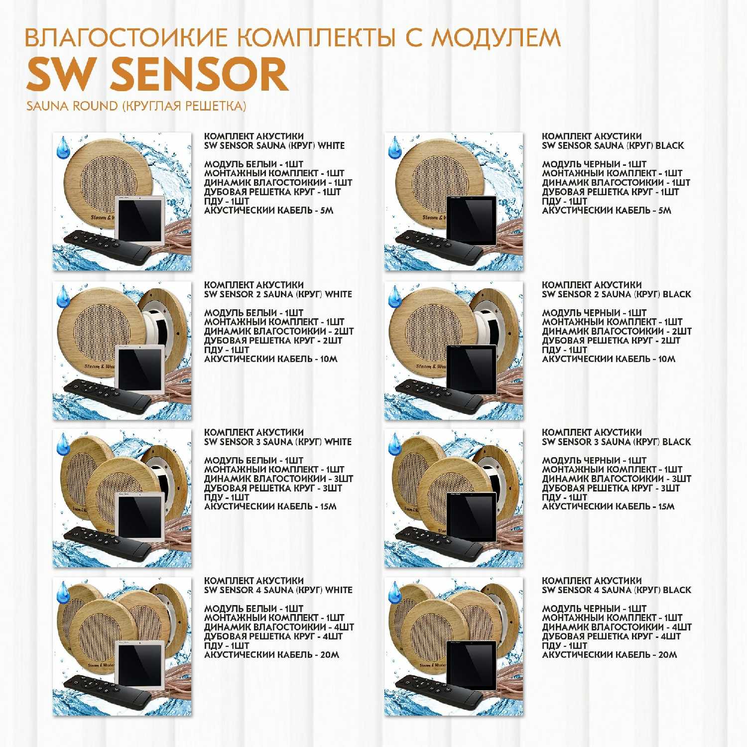 Акустическая система SW 2 (SENSOR SAUNA) фотография 5