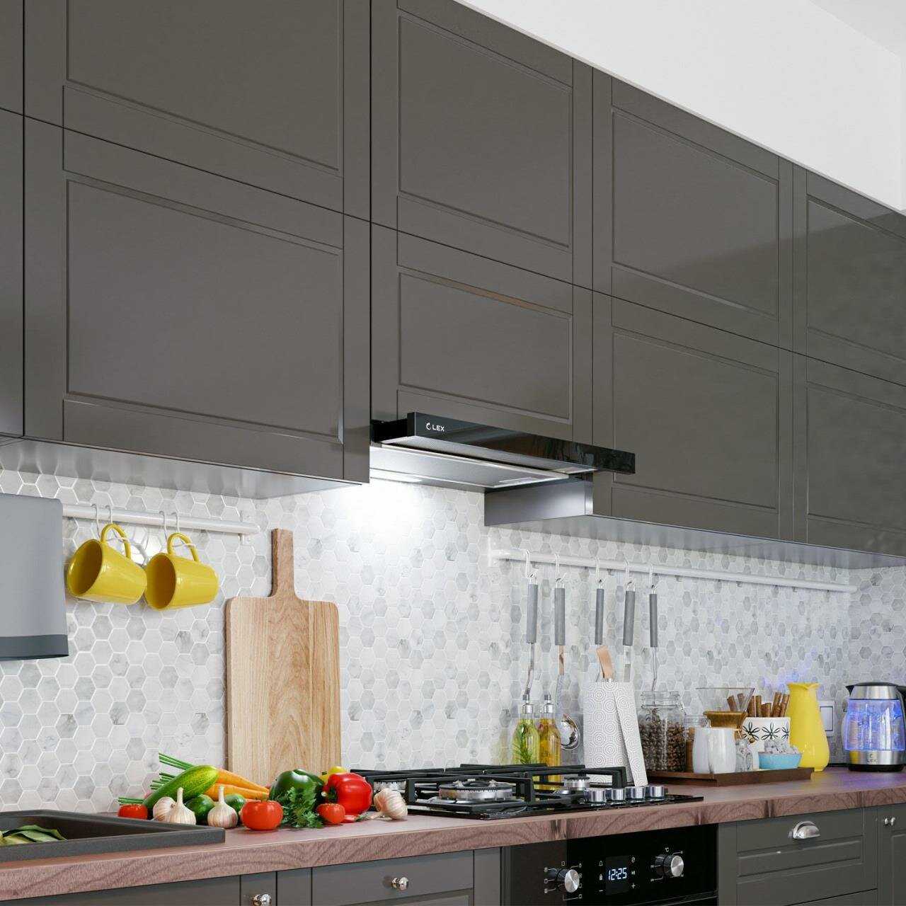 Вытяжка LEX HIDE 600 INOX фотография 1