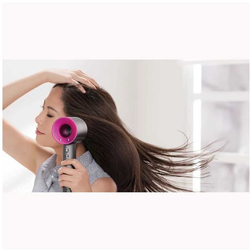 Набор для укладки волос Супер фен Super Hair Dryer (с 5 насадками) фотография 4