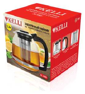 Kelli Заварочный чайник KL-3087 1,3 л фотография 2