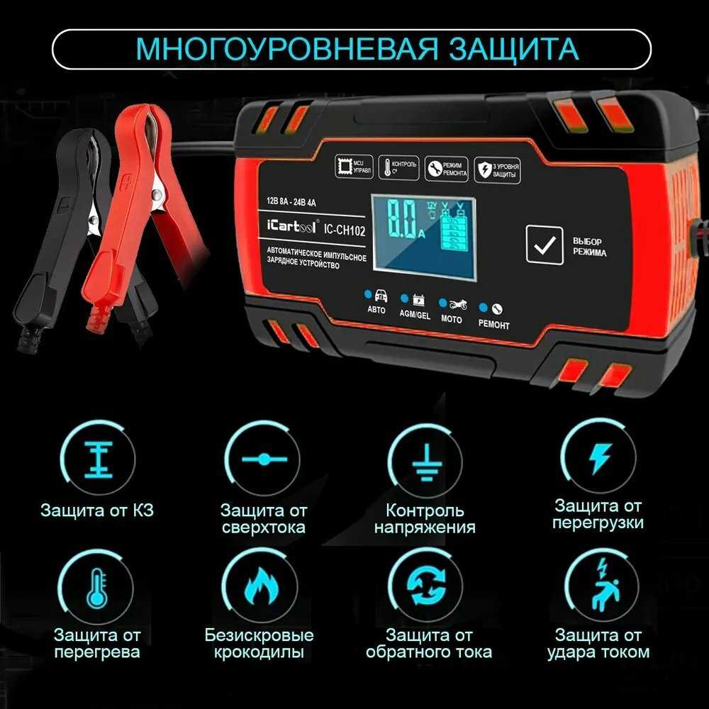 Импульсное зарядное устройство iCartool IC-CH102 фотография 7