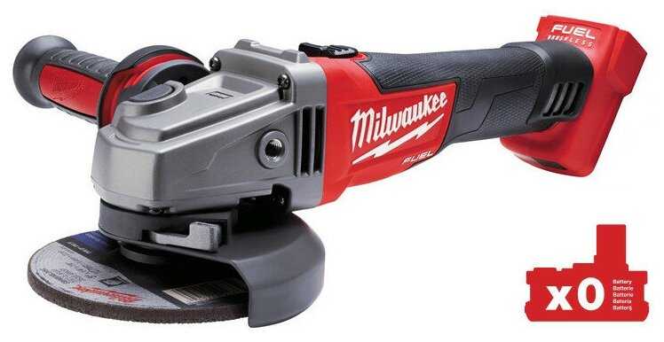 Аккумуляторная УШМ Milwaukee M18 CAG125XPD-0Х (4933451441) фотография 6