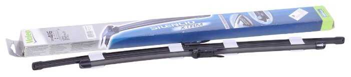 Щетка стеклоочистителя бескаркасная Valeo Silencio Xtrm VM416, 2 шт. фотография 1