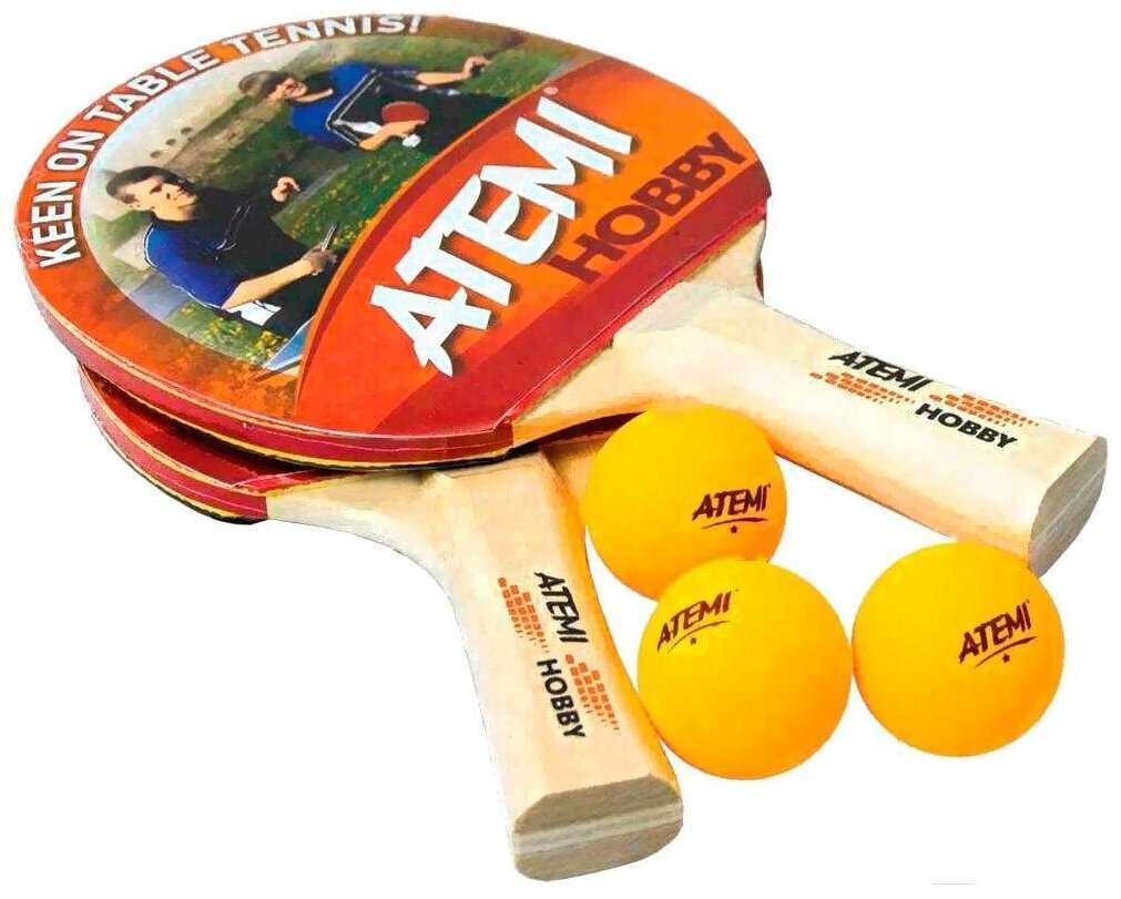 Ракетки для настольного тенниса ATEMI Hobby фотография 3