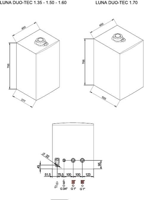 Конденсационный газовый котел BAXI LUNA Duo-tec MP 1.60, одноконтурный фотография 9