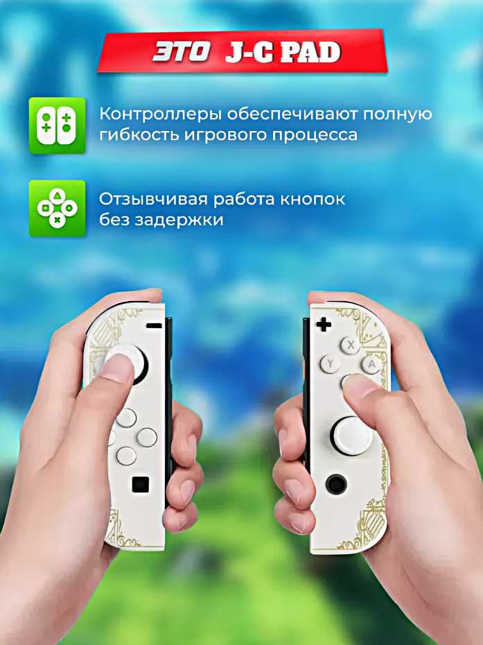 Комплект геймпадов J-C PAD (L) / (R) фотография 1