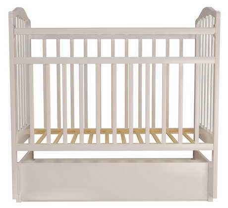 Кроватка Агат Золушка-6, классическая, продольный маятник фотография 1