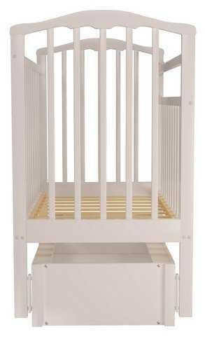 Кроватка Агат Золушка-6, классическая, продольный маятник фотография 2