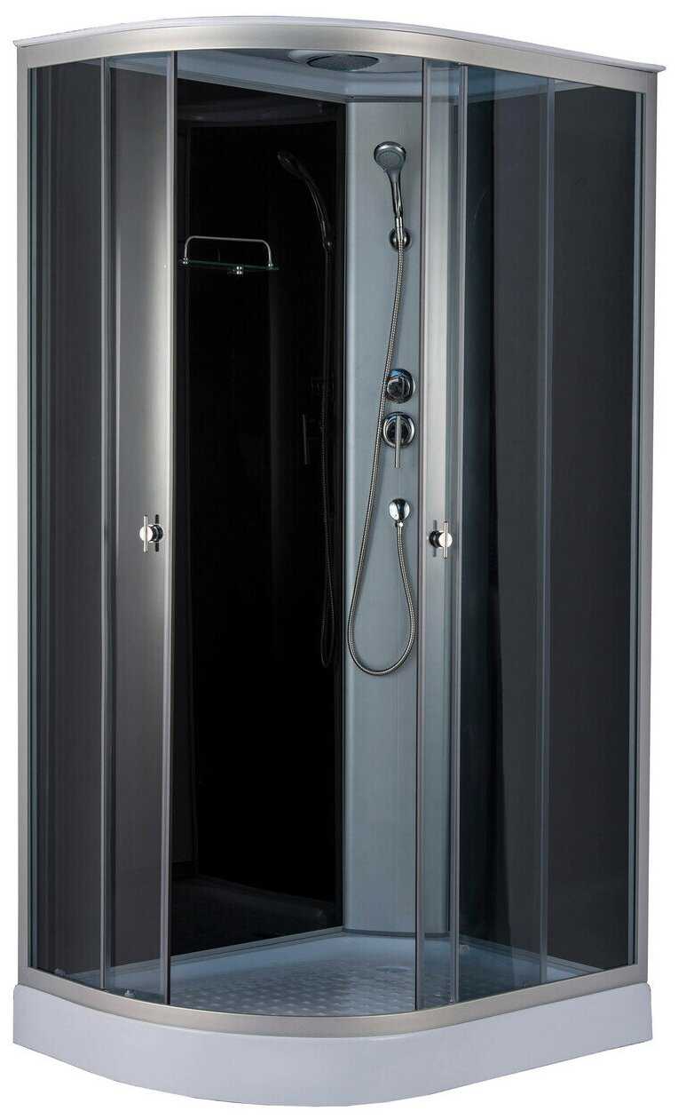 Душевая кабина Niagara NG- 3512-14R (1200х800х2150) низкий поддон(13см) стекло тонированное