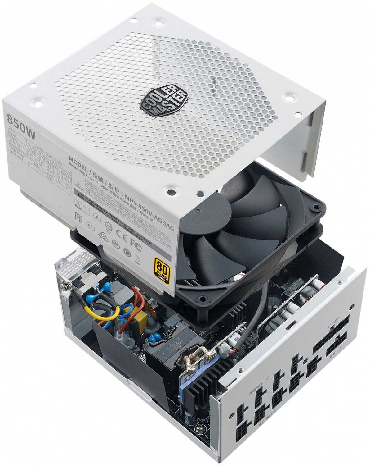 Блок питания Cooler Master V850 Gold V2 Full Modular 850W (MPY-850V-AGBAG) фотография 10
